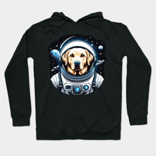 Astronaut Labrador in Space Hoodie